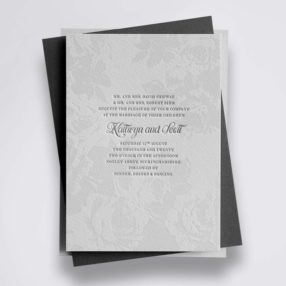 Annabelle wedding stationery sample